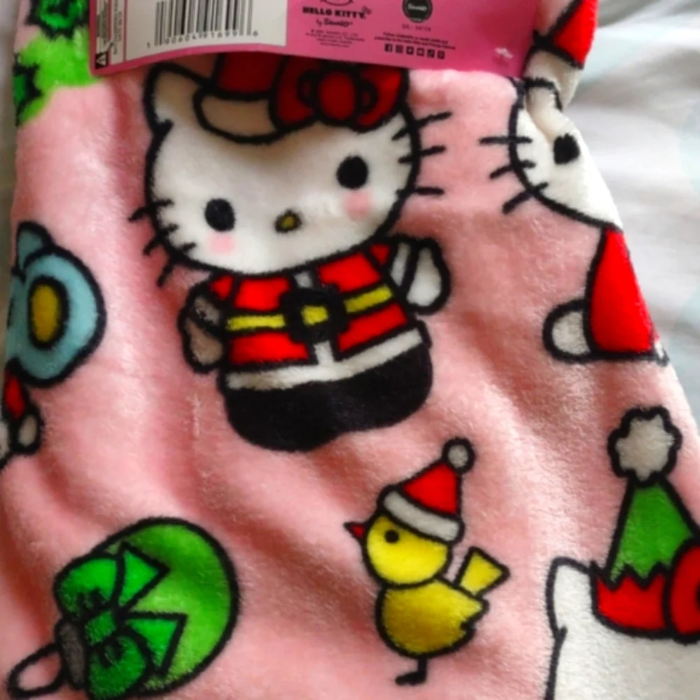 Hello Kitty Christmas Blanket 🎄